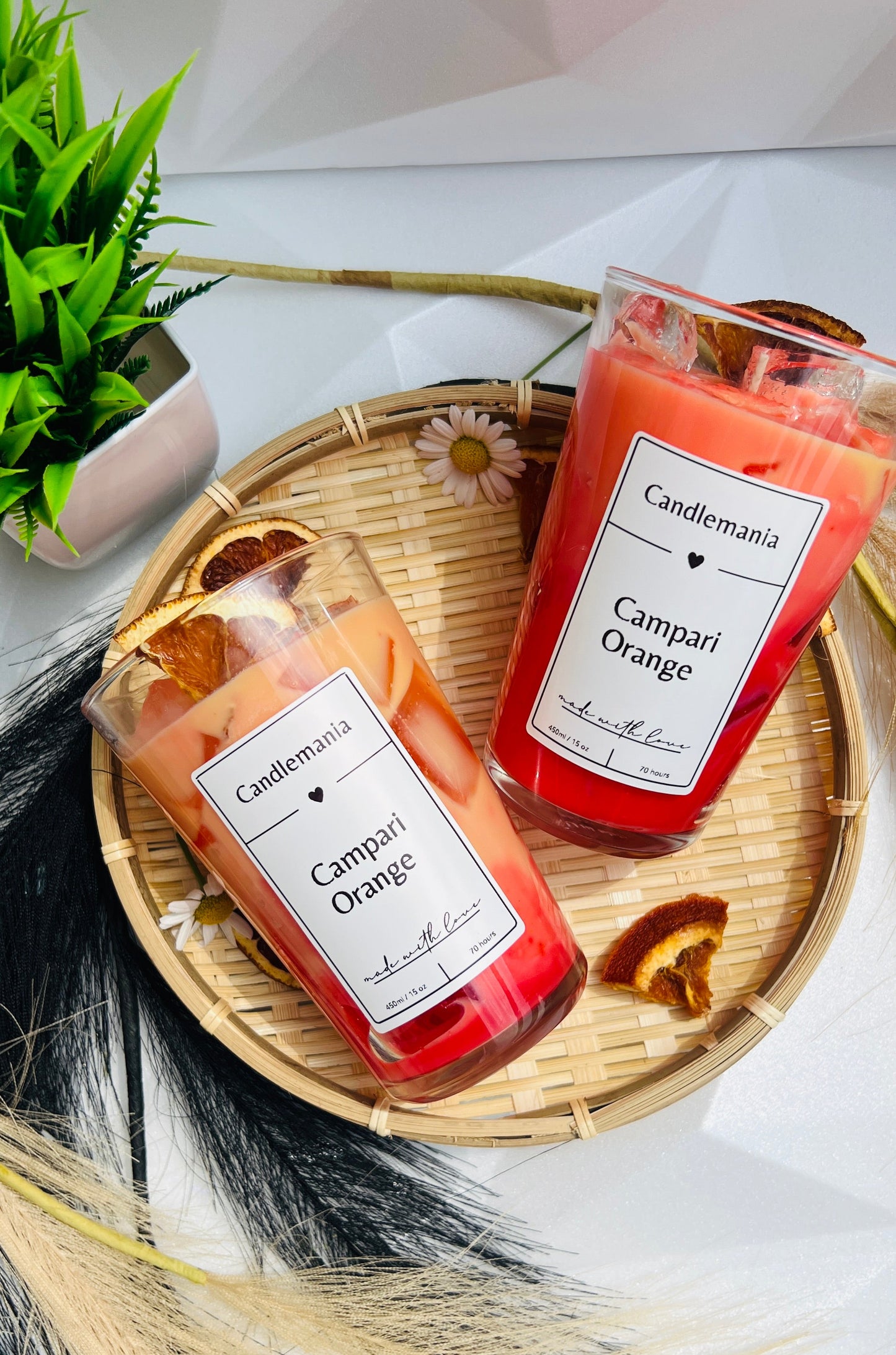 Campari Orange Kerze