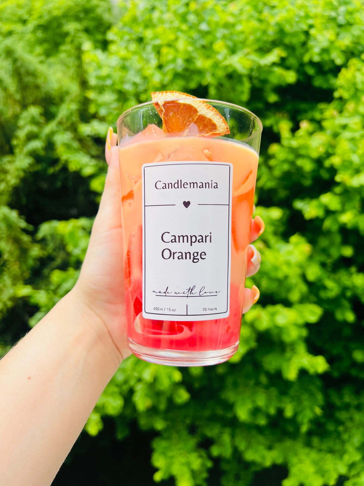 Campari Orange Kerze