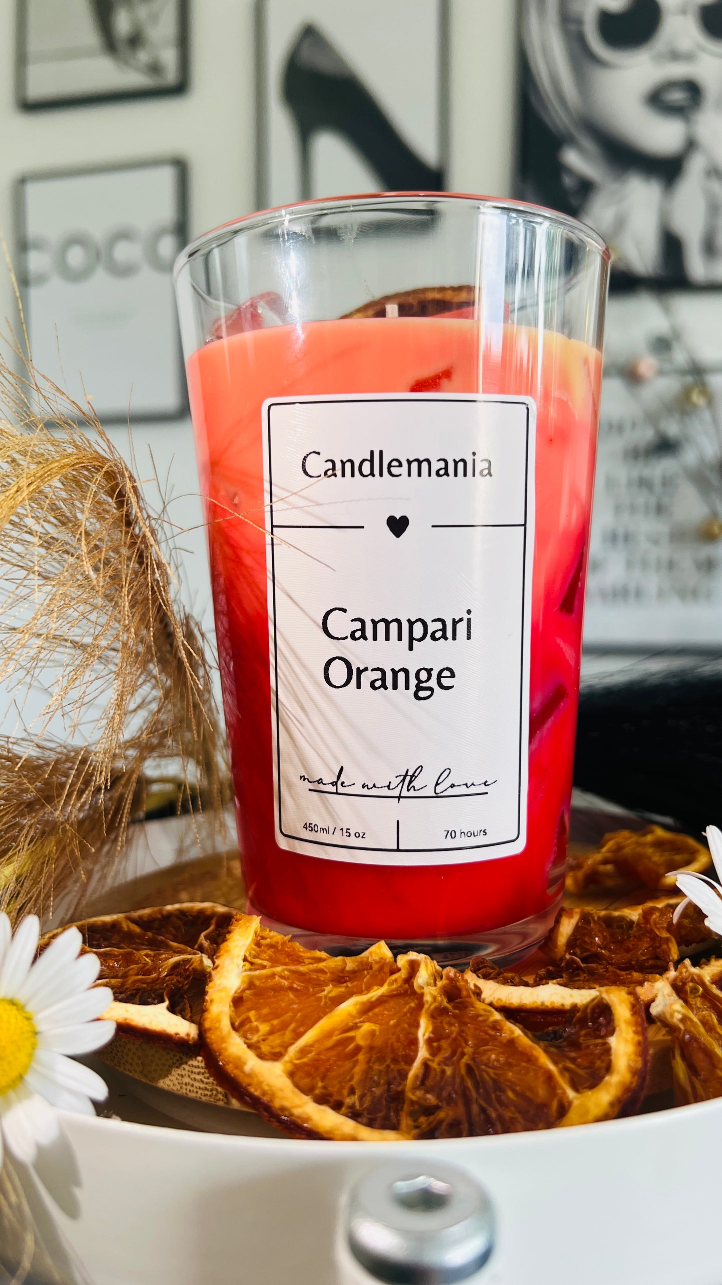 Campari Orange Kerze