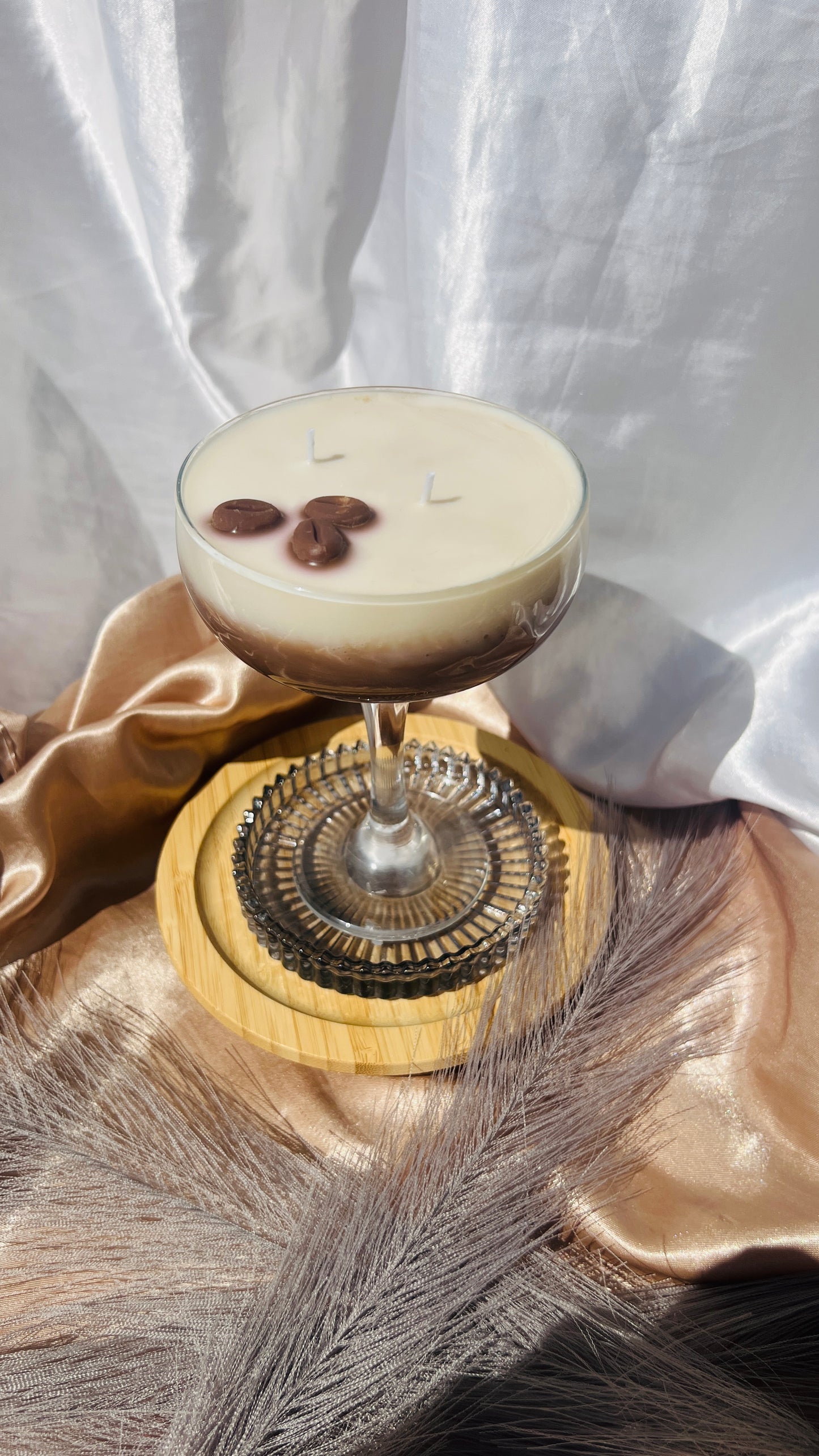 Espresso Martini Kerze