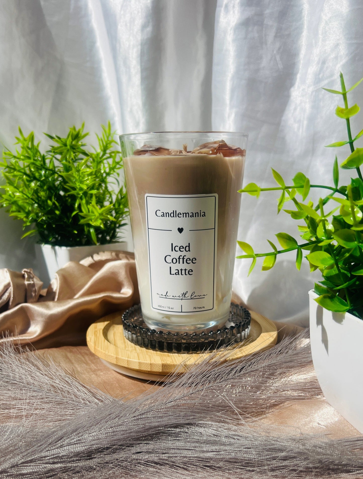 Iced Coffee Latte Kerze